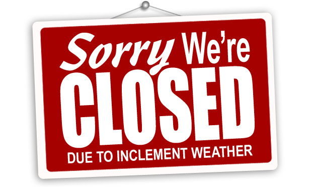 Office Closed 12 pm on Thursday September 13th